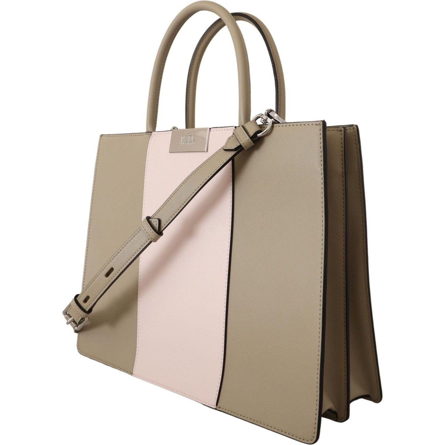 Karl Lagerfeld Sage Green Polyurethane Tote Shoulder Bag 1728,67466920096,Bags,Green,Karl Lagerfeld,New with tags,Shoulder Bags - Women - Bags,Tote Bags - Bags,Tote Bags - Women - Bags,Women,Women - Bags