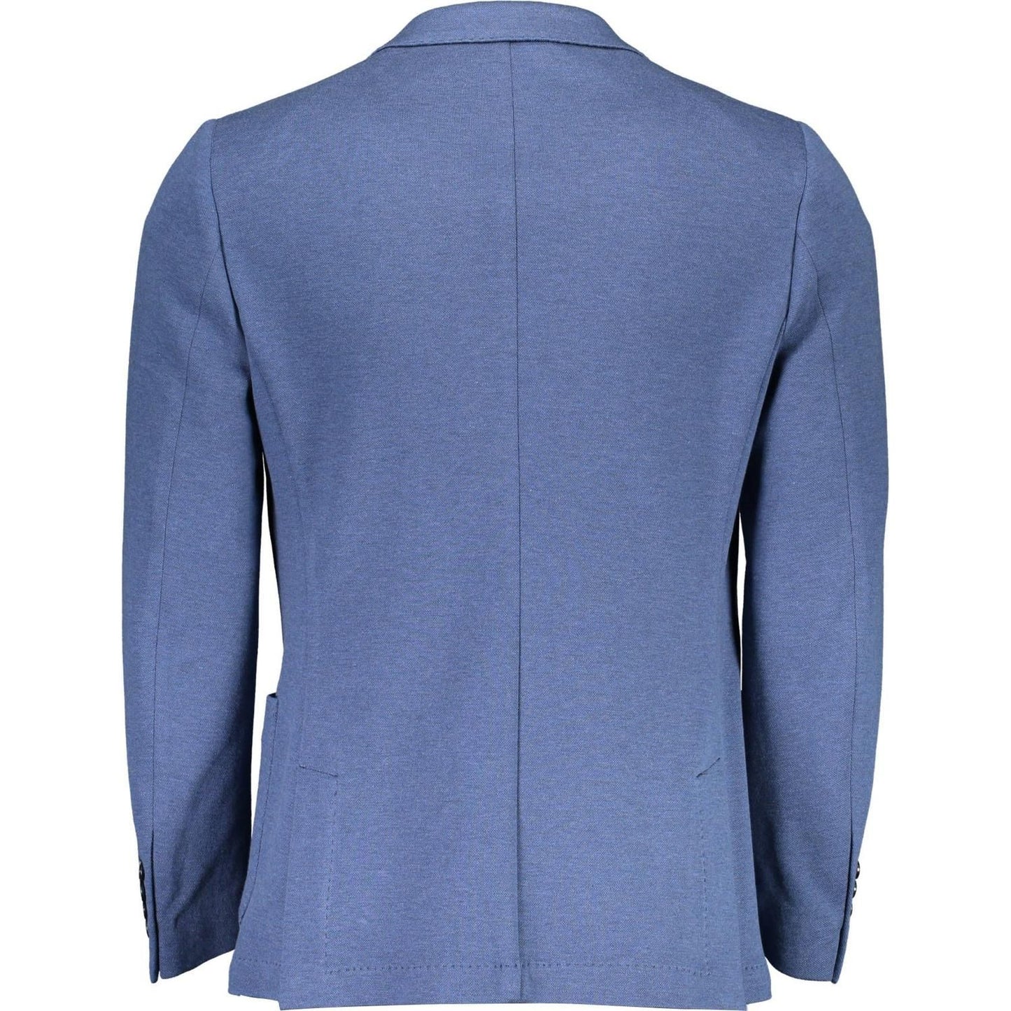 Gant Blue Cotton Men Jacket Gant