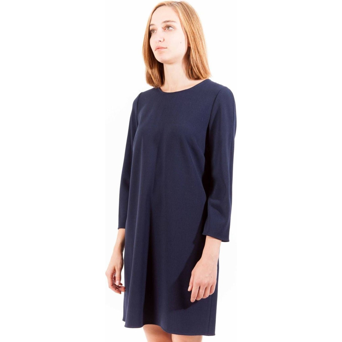 Gant Chic Quarter-Sleeve Round Neck Dress Gant