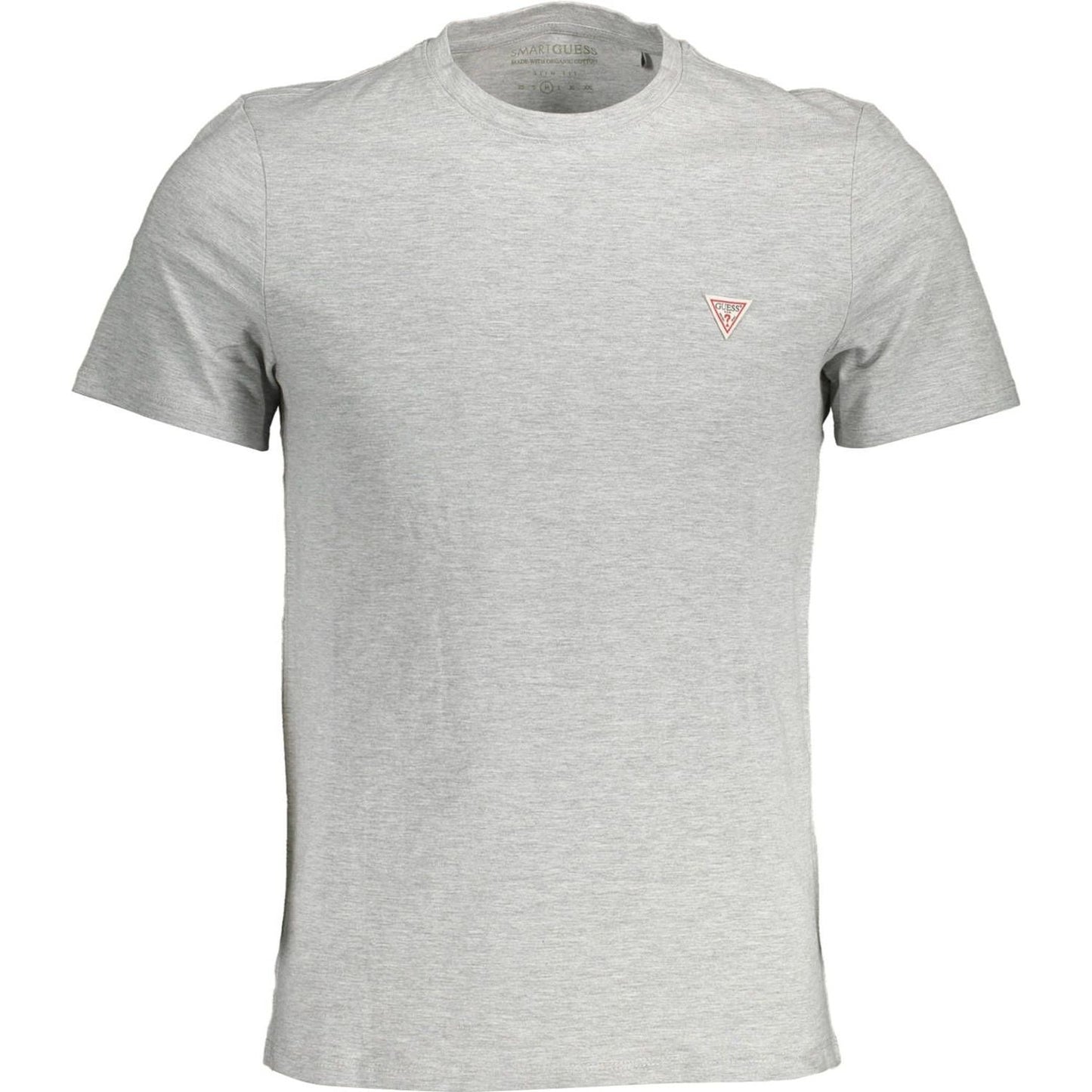 Guess Jeans Gray Cotton Men T-Shirt Guess Jeans