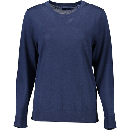 Gant Blue Wool Women Sweater Gant