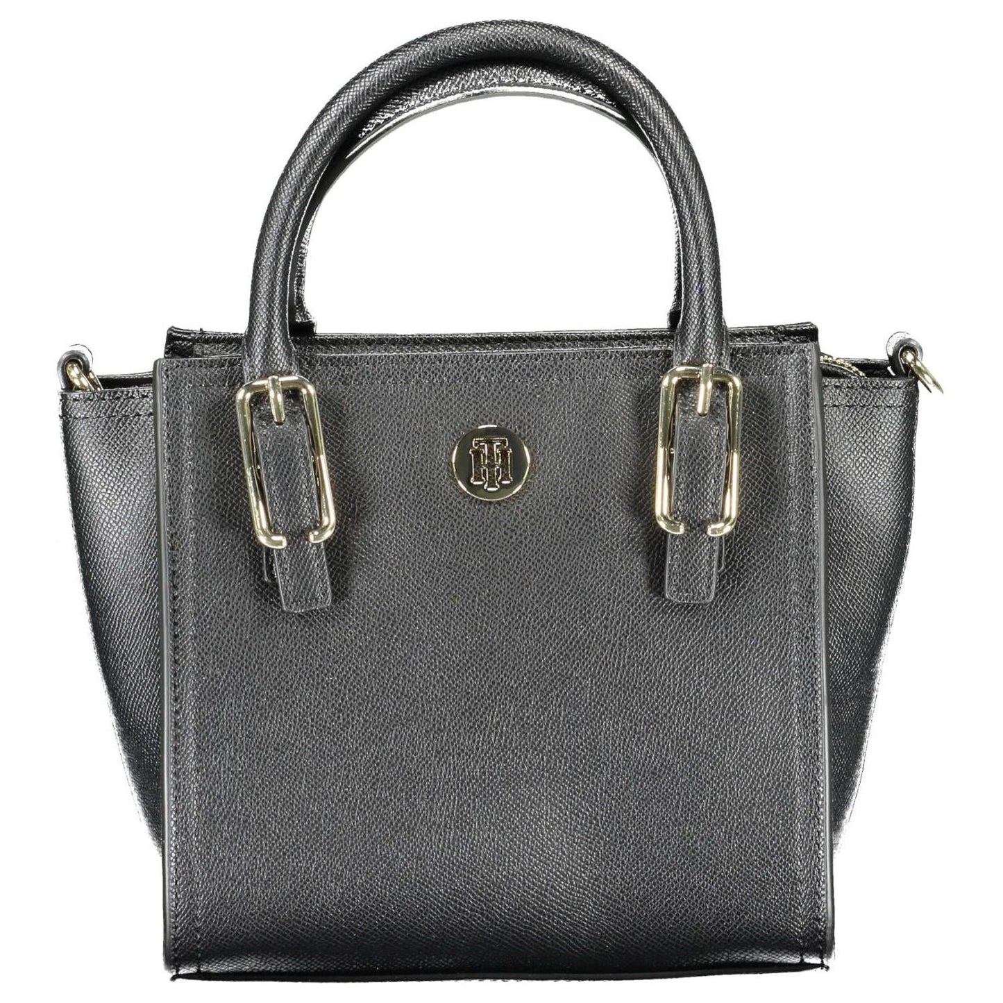 Tommy Hilfiger Black Polyethylene Women Handbag Tommy Hilfiger