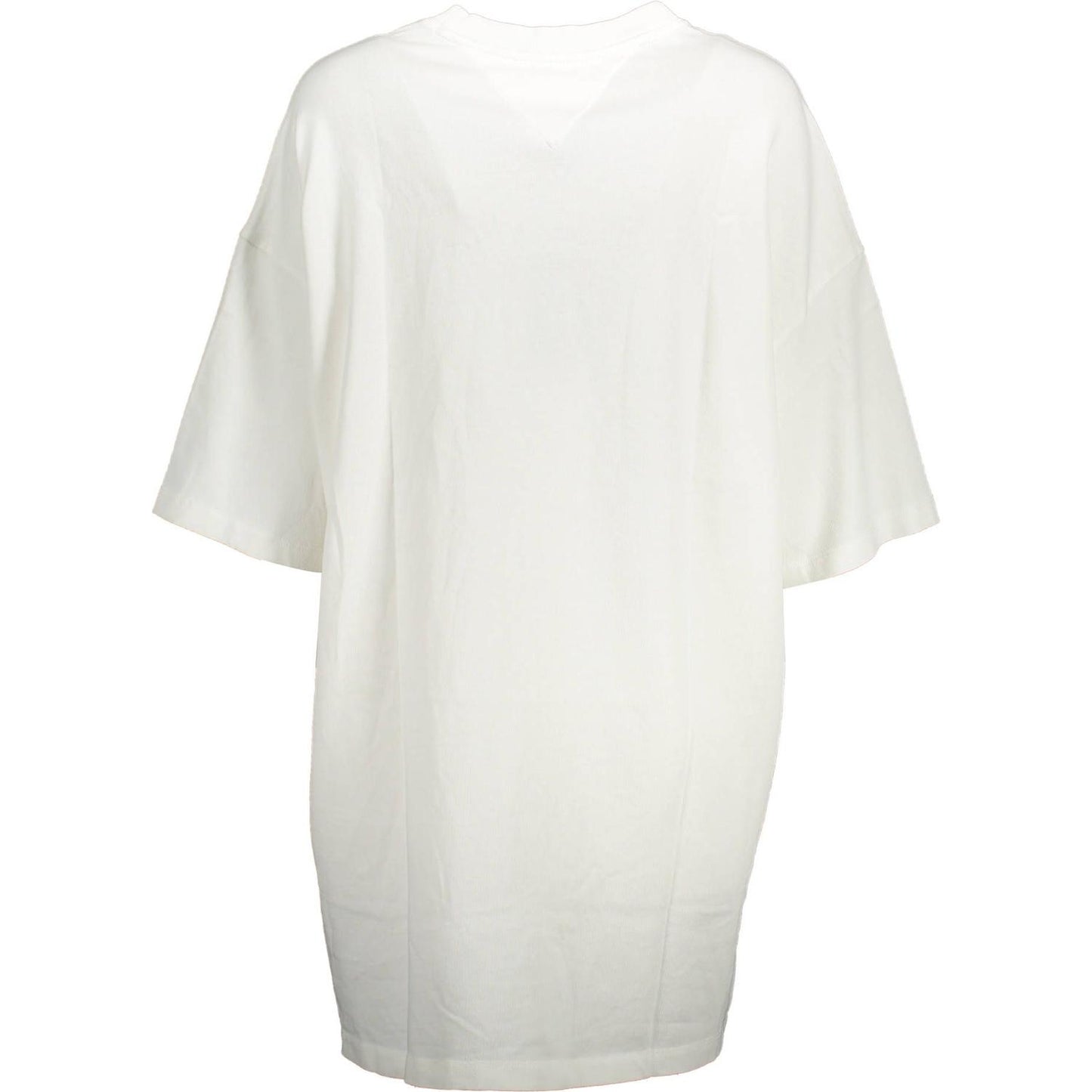 Tommy Hilfiger White Cotton Women Dress Tommy Hilfiger