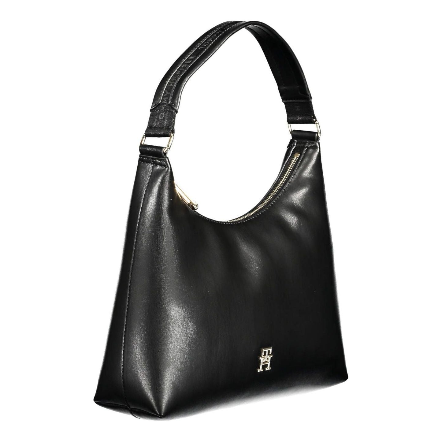 Tommy Hilfiger Black Polyethylene Women Handbag Tommy Hilfiger