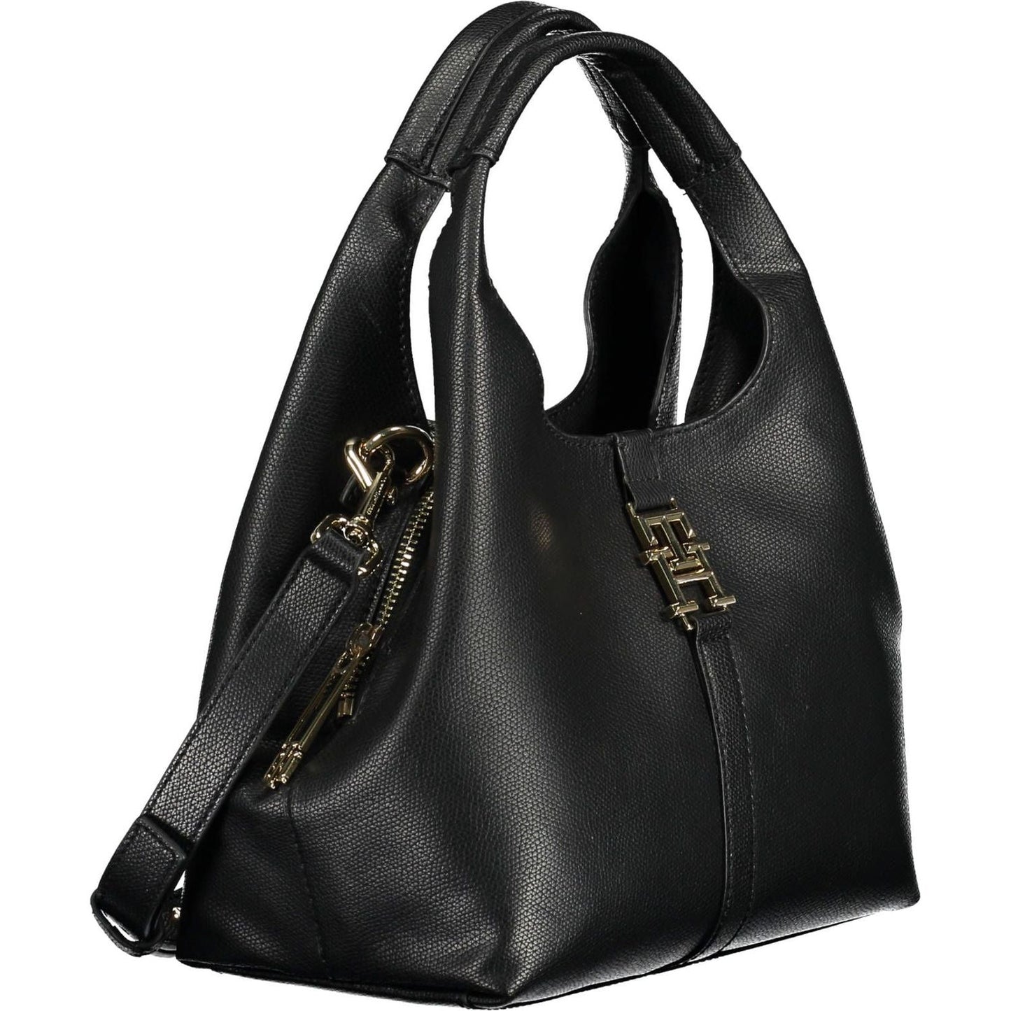 Tommy Hilfiger Black Polyethylene Women Handbag Tommy Hilfiger