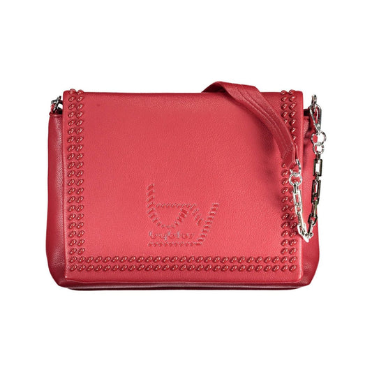 BYBLOS Red Polyethylene Women Handbag BYBLOS