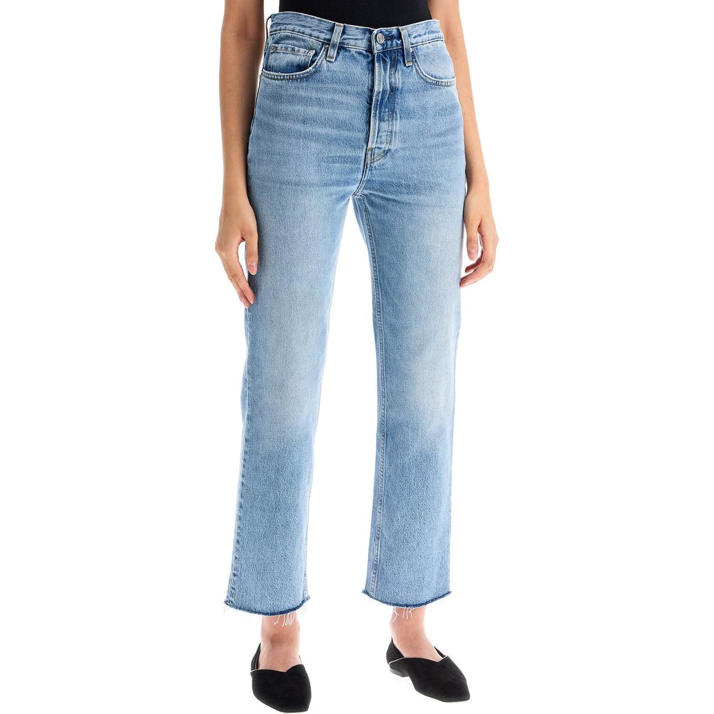 Toteme classic cut cropped jeans Jeans Toteme