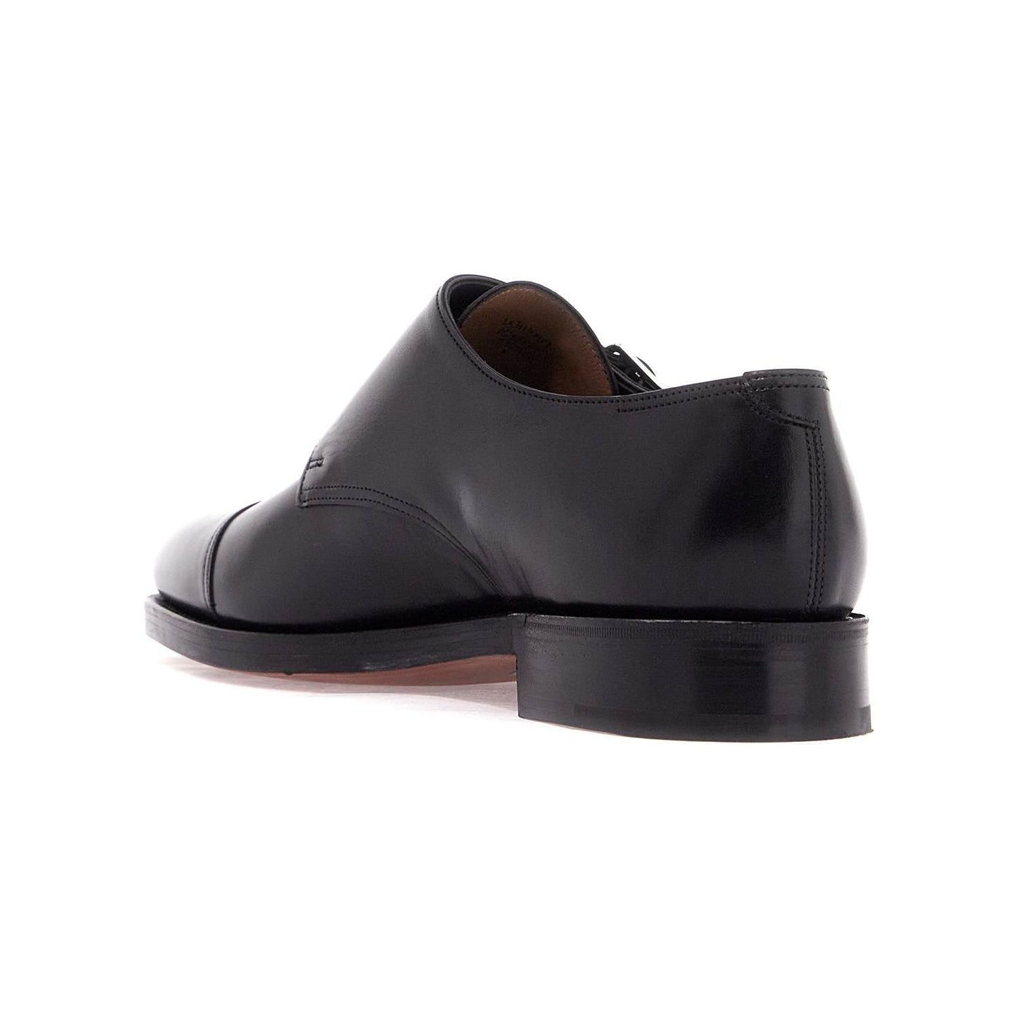 John Lobb smooth leather william monk strap Lace-ups John Lobb