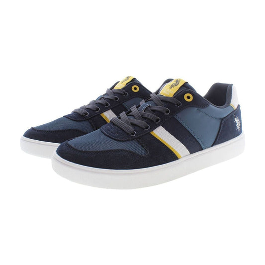 U.S. POLO ASSN. Blue Polyester Men Sneaker U.S. POLO ASSN.