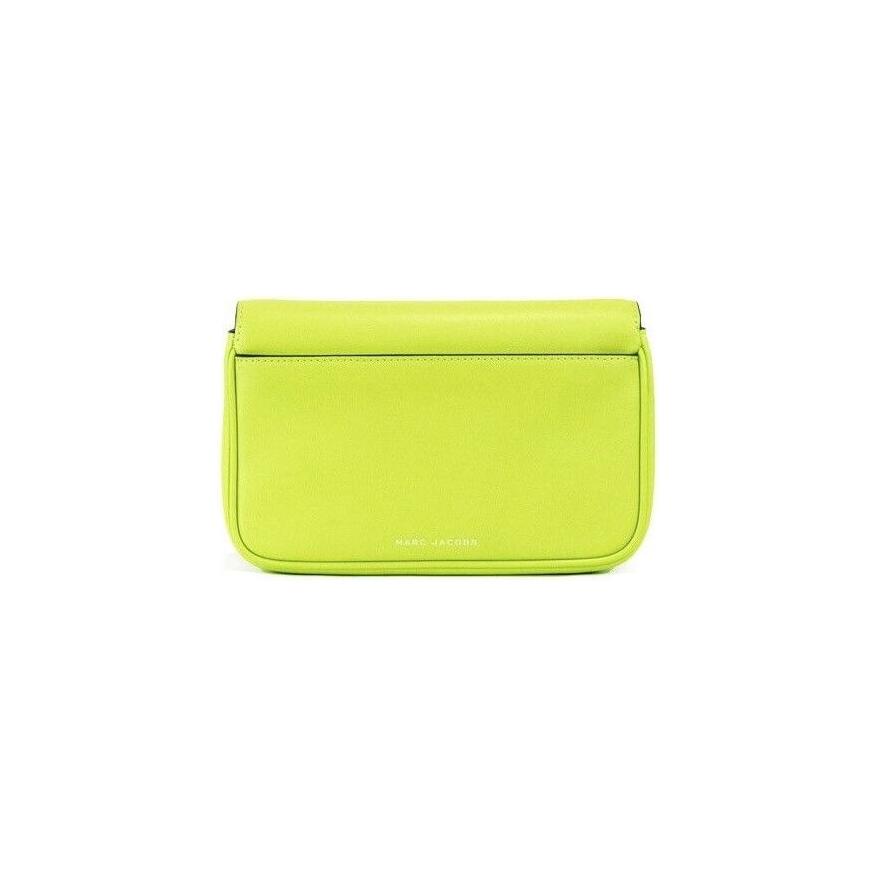 Marc Jacobs The J Marc Green Glow Smooth Leather Shoulder Crossbody Handbag