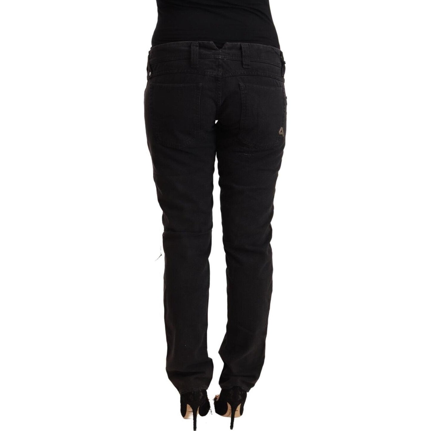 CYCLE Chic Low Waist Black Slim Fit Jeans CYCLE