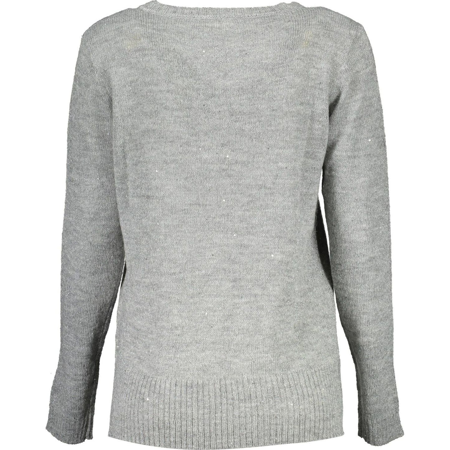 U.S. POLO ASSN. Elegant Long-Sleeved V-Neck Sweater U.S. POLO ASSN.