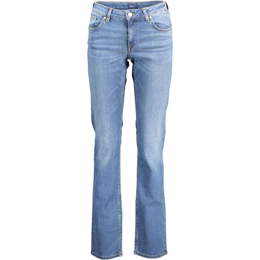 Gant Chic Slim-Fit Faded Blue Jeans Gant