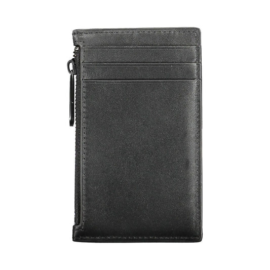 Calvin Klein Black Leather Men Wallet Calvin Klein