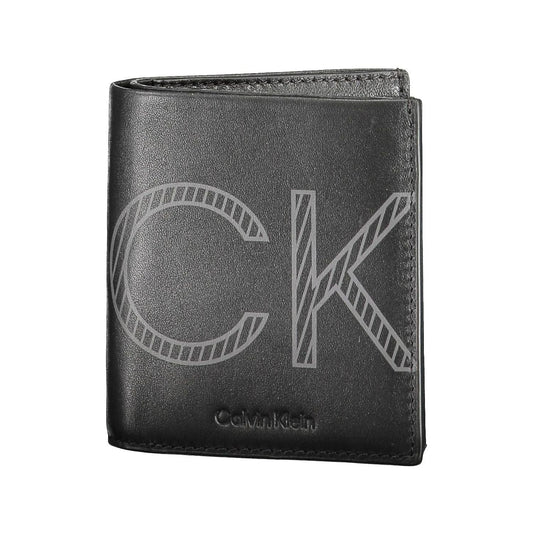 Calvin Klein Black Leather Men Wallet Calvin Klein