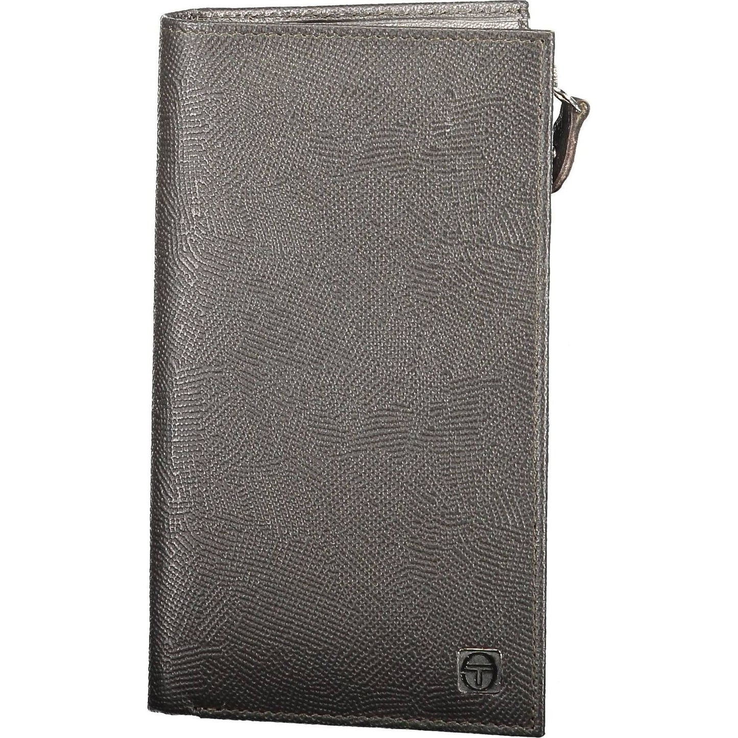 Elegant Leather Bifold Wallet with Coin Pocket