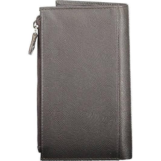 Sergio Tacchini Brown Leather Men Wallet Sergio Tacchini