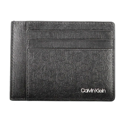 Calvin Klein Black Polyester Men Wallet Calvin Klein