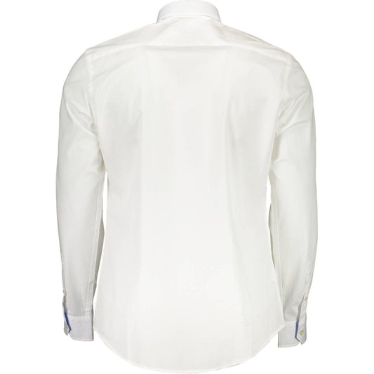 Harmont & Blaine Elegant Cotton Blend White Shirt for Men Harmont & Blaine