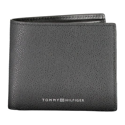 Tommy Hilfiger Black Polyethylene Mens Wallet Tommy Hilfiger