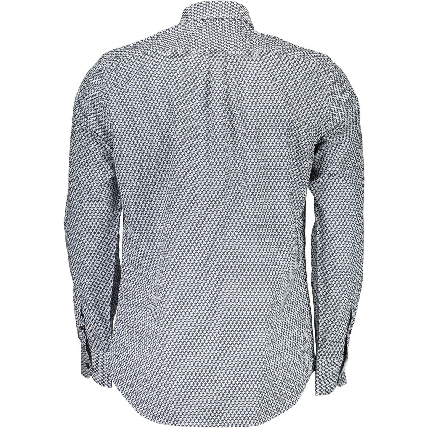 Harmont & Blaine Blue Cotton Men Shirt Harmont & Blaine