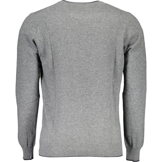 North Sails Gray Polyamide Men Sweater North Sails