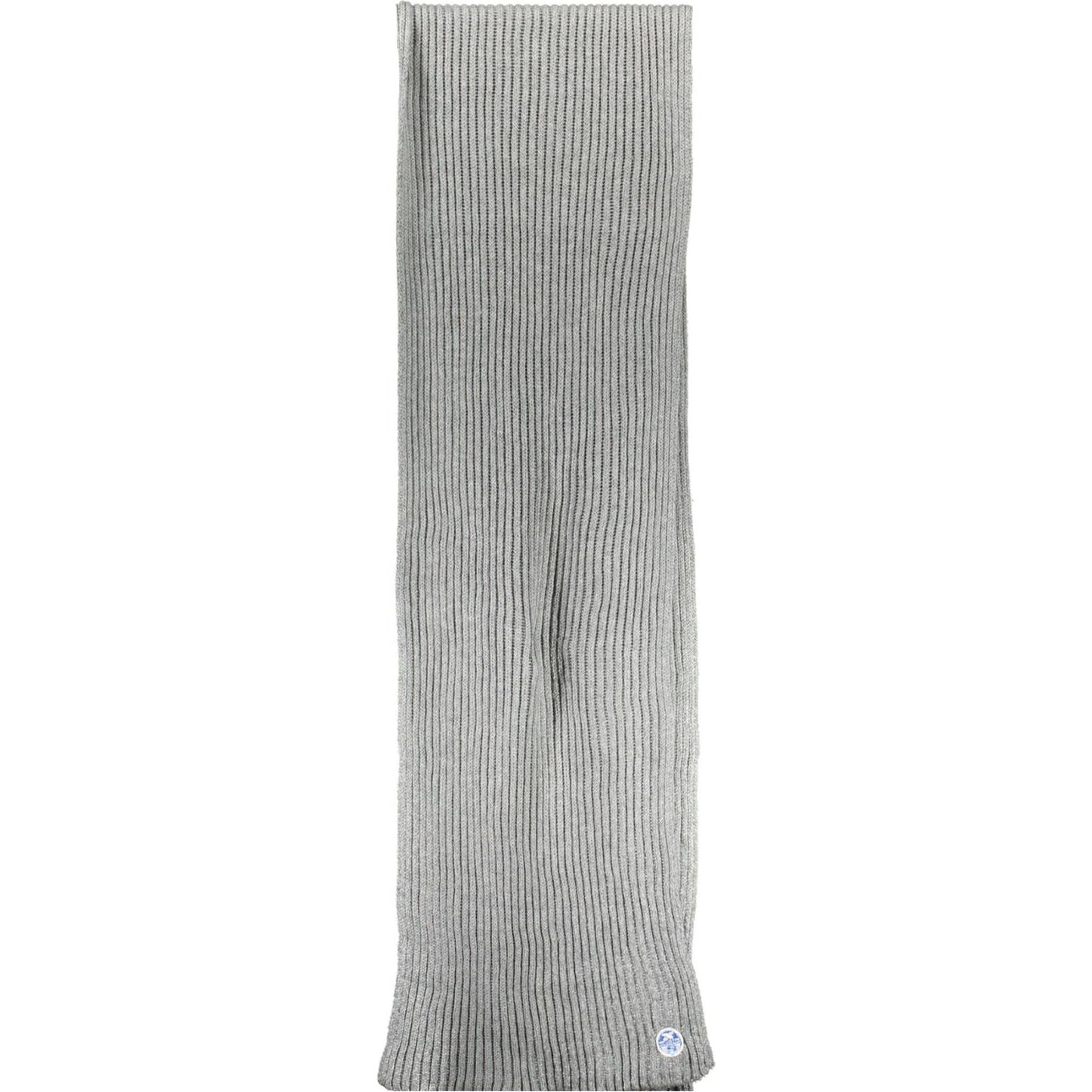 North Sails Gray Cotton Men Scarf North Sails