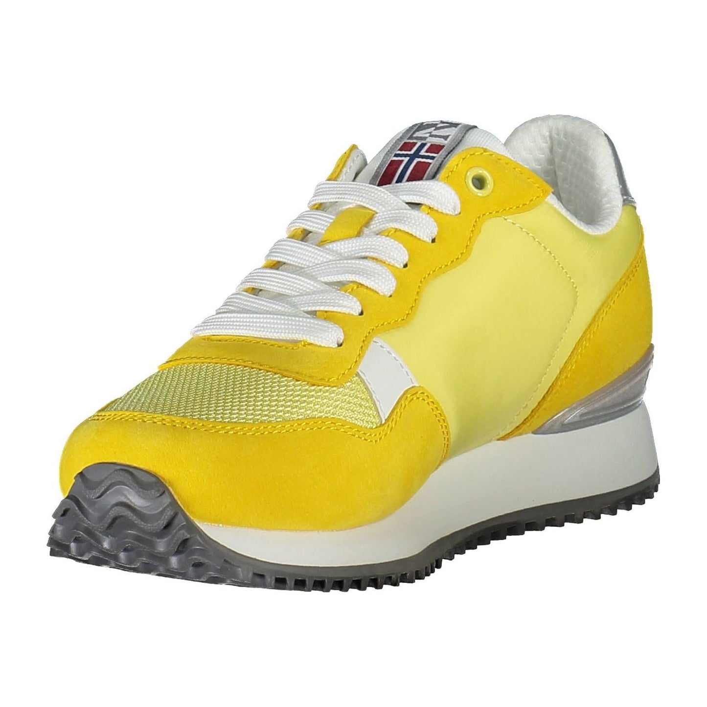 Napapijri Yellow Polyester Women Sneaker Napapijri