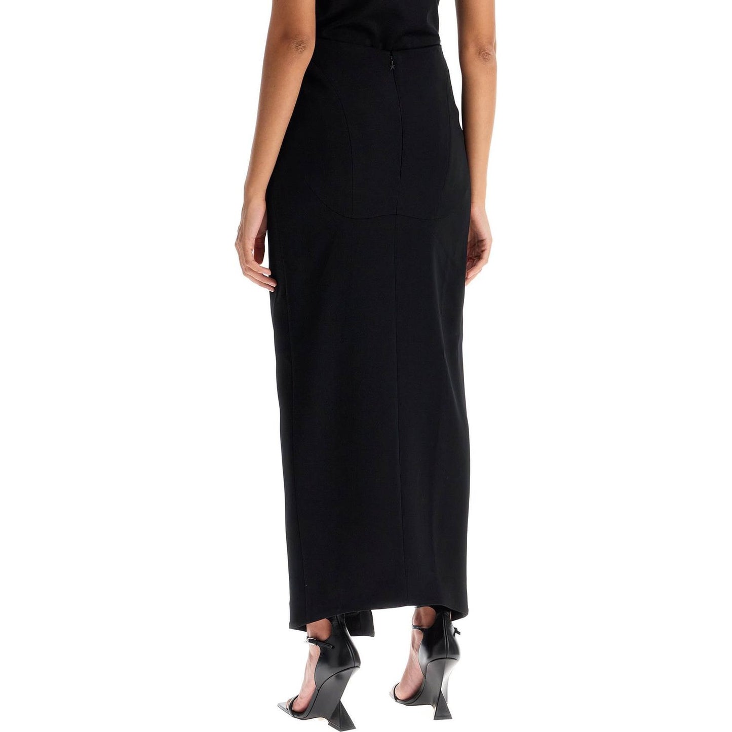 Mugler long skirt with piercing detail Skirts Mugler