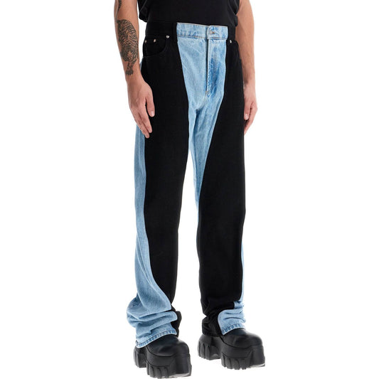 Mugler two-tone denim jeans Jeans Mugler