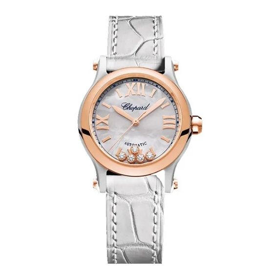 CHOPARD MOD. HAPPY SPORT AUTOMATIC W/Diamonds