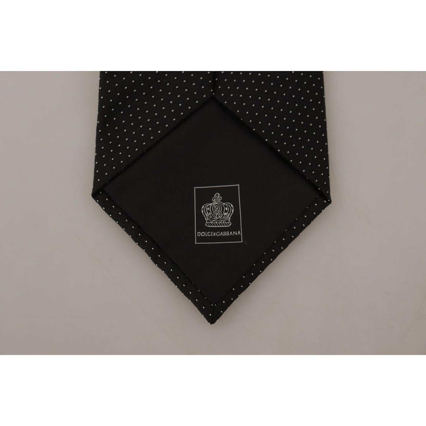 Dolce & Gabbana Elegant Polka Dot Silk Bow Tie Dolce & Gabbana