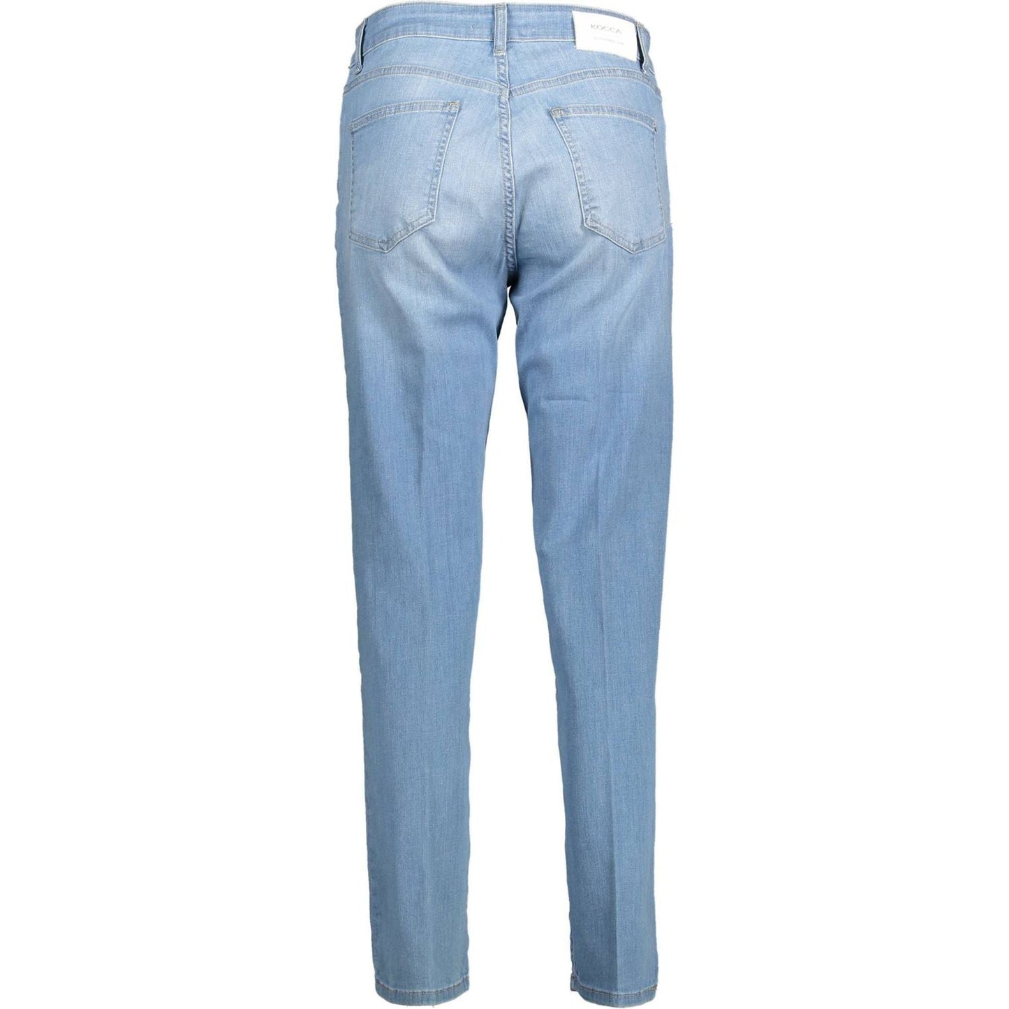 Kocca Light Blue Cotton Women Jeans Kocca