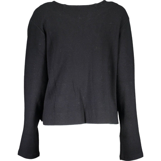 Gant Black Wool Women Cardigan Gant