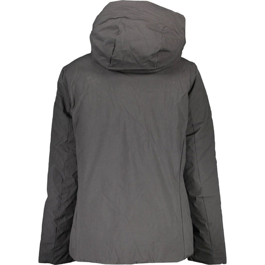 North Sails Black Polyester Women Jacket North Sails