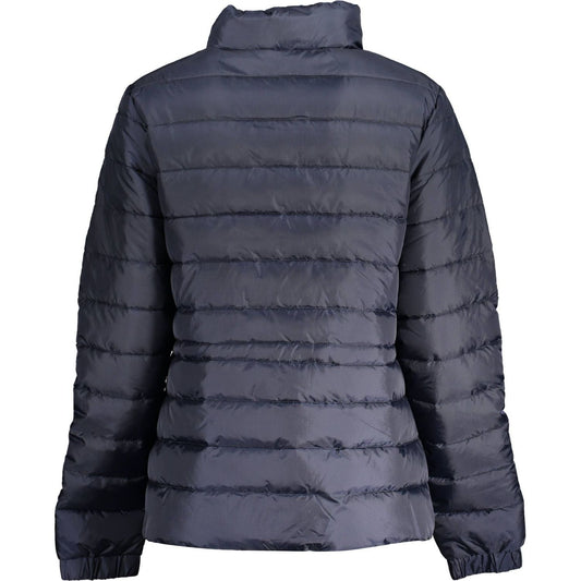 North Sails Chic Water-Resistant Blue Jacket with Eco-Conscious Appeal North Sails