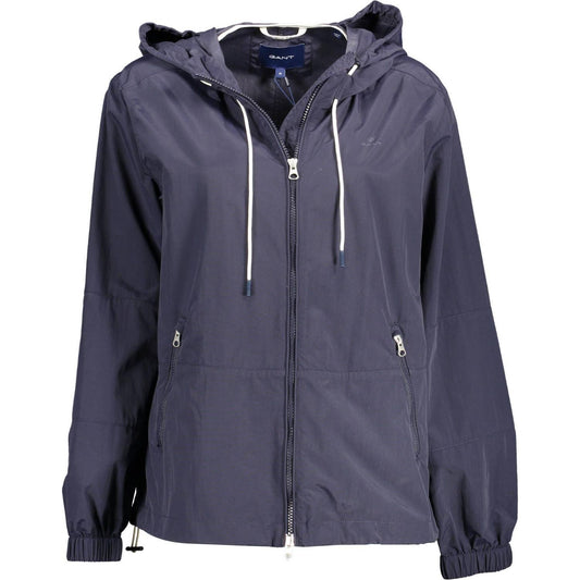 Gant Chic Blue Hooded Sports Jacket Gant