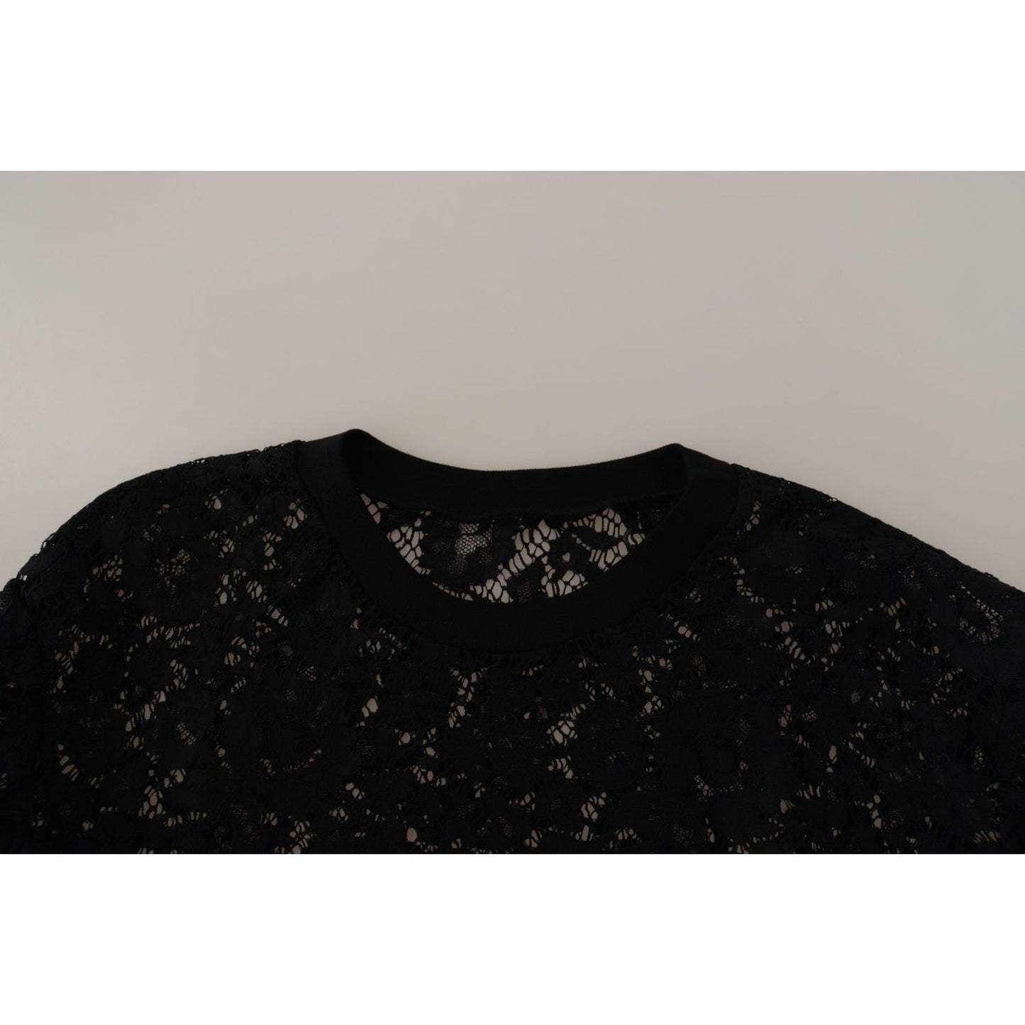 Dolce & Gabbana Elegant Black Long Sleeve Blouse Top Dolce & Gabbana