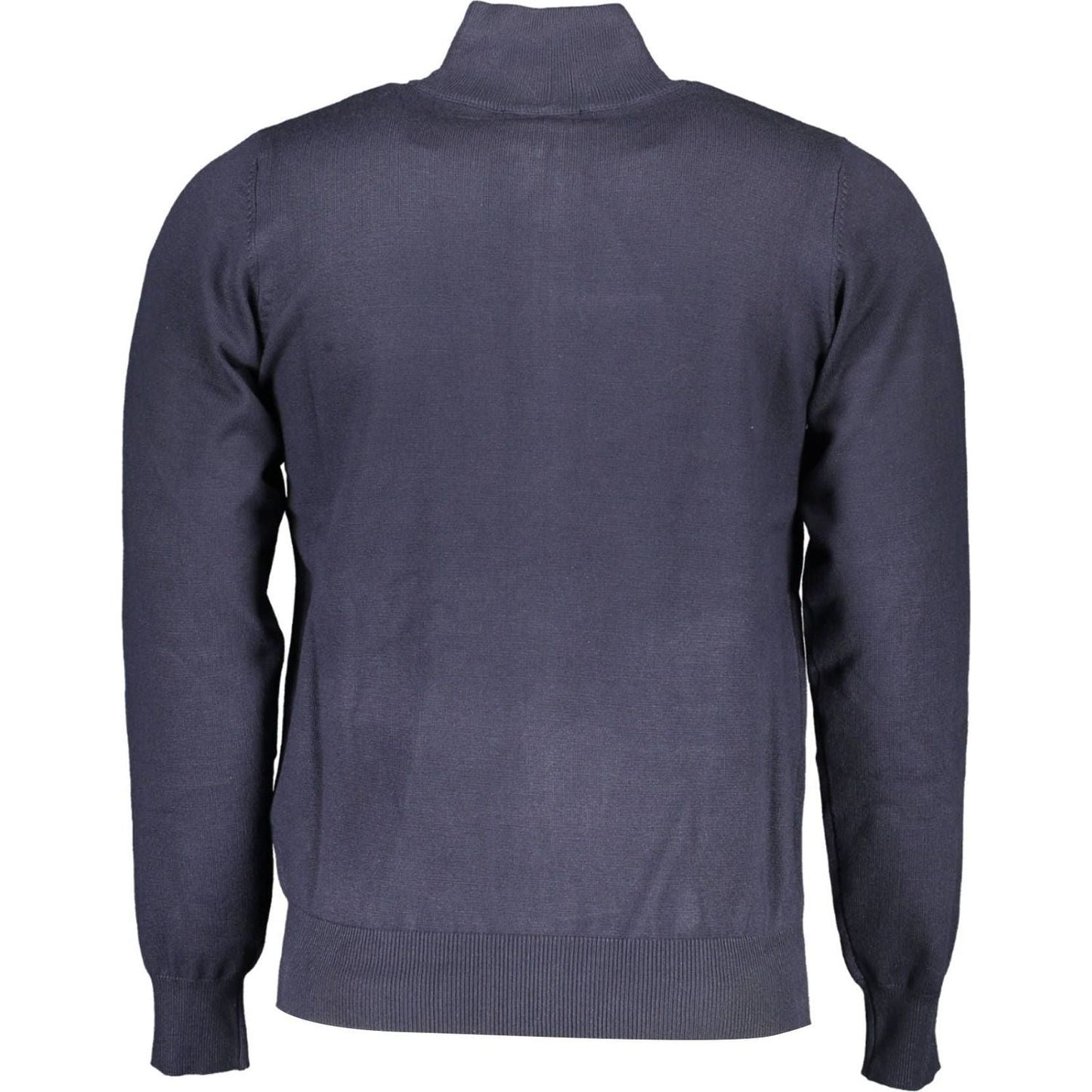 U.S. Grand Polo Blue Viscose Men Sweater U.S. Grand Polo