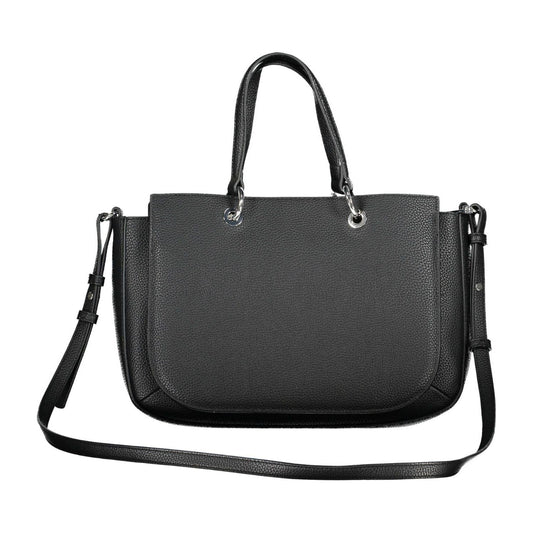 Tommy Hilfiger Black Polyethylene Women Handbag Tommy Hilfiger