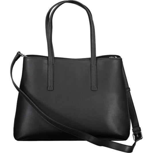 Calvin Klein Black Polyester Women Handbag Calvin Klein