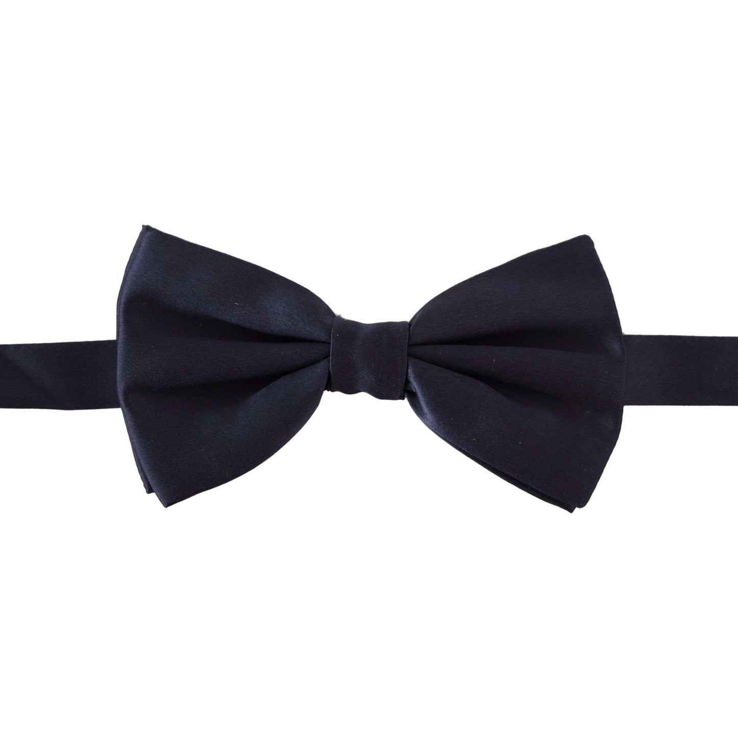 Dolce & Gabbana Elegant Sapphire Silk Bow Tie Dolce & Gabbana