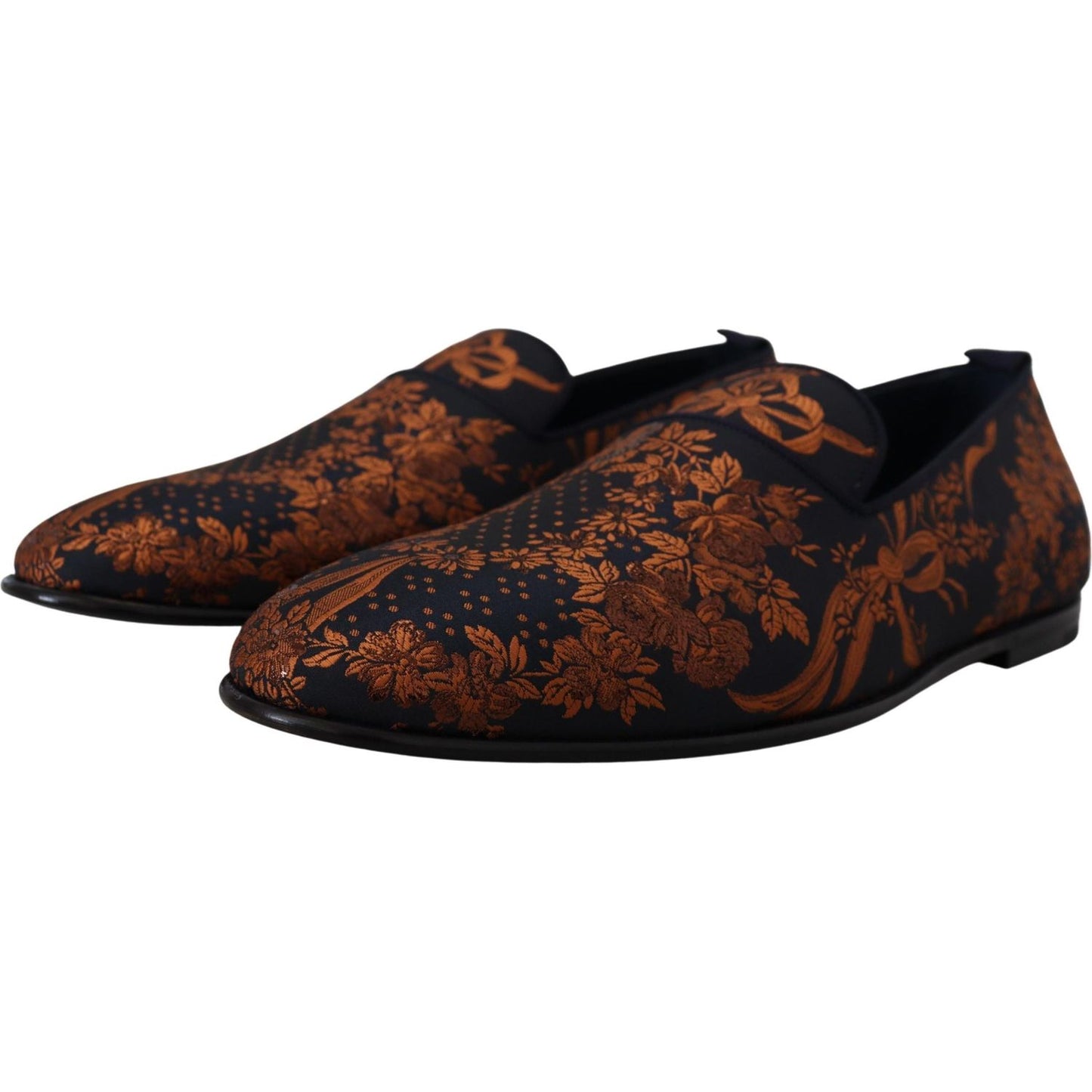 Dolce & Gabbana Elegant Floral Slip-On Loafers Dolce & Gabbana