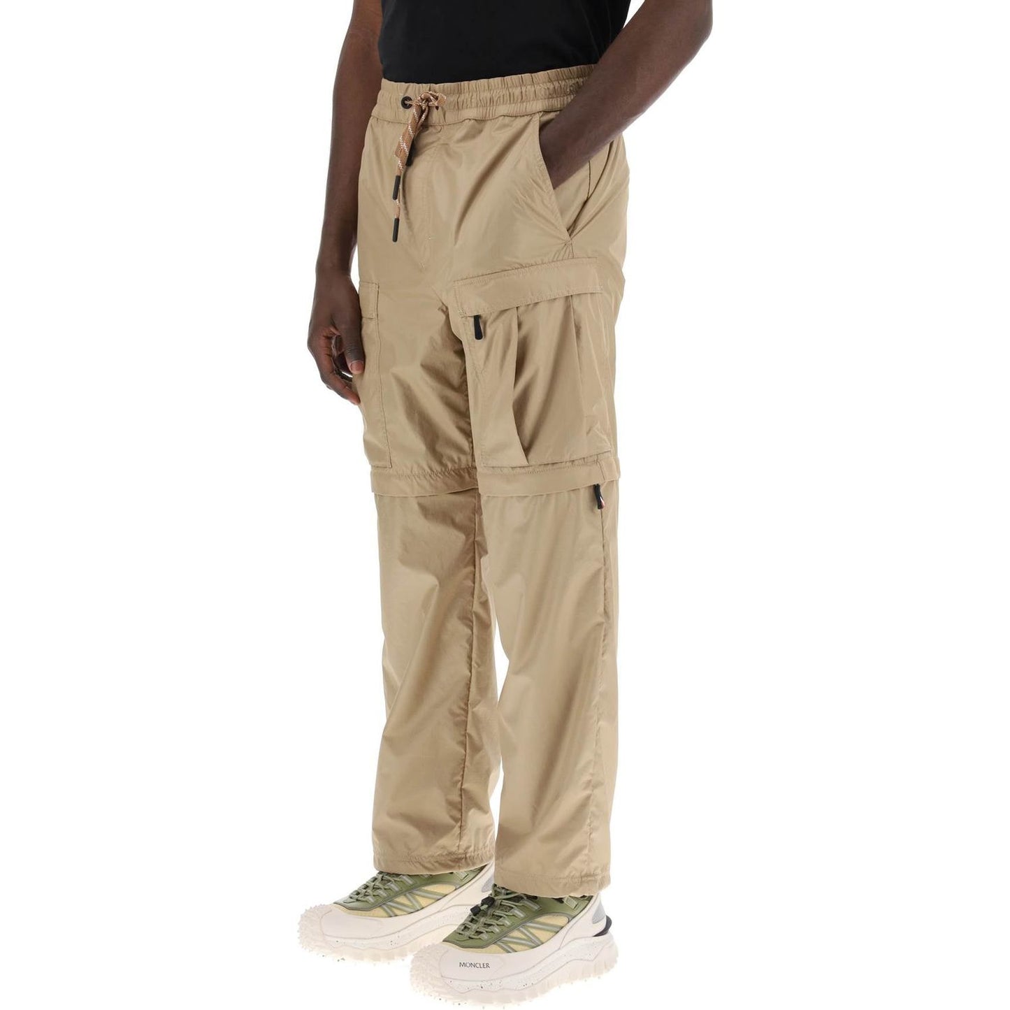 Moncler Grenoble convertible ripstop pants in italian Trousers Moncler Grenoble