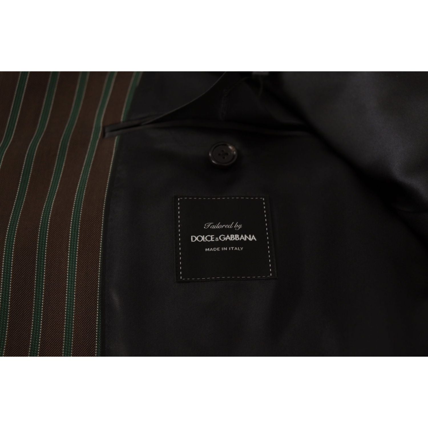 Dolce & Gabbana Multicolor Stripes Double Breasted Blazer
