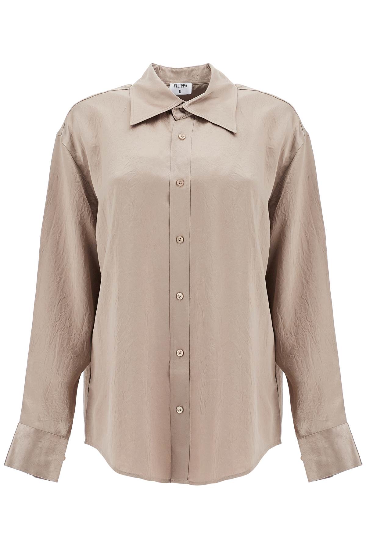 FILIPPA K FILIPPA K satin ruffled shirt