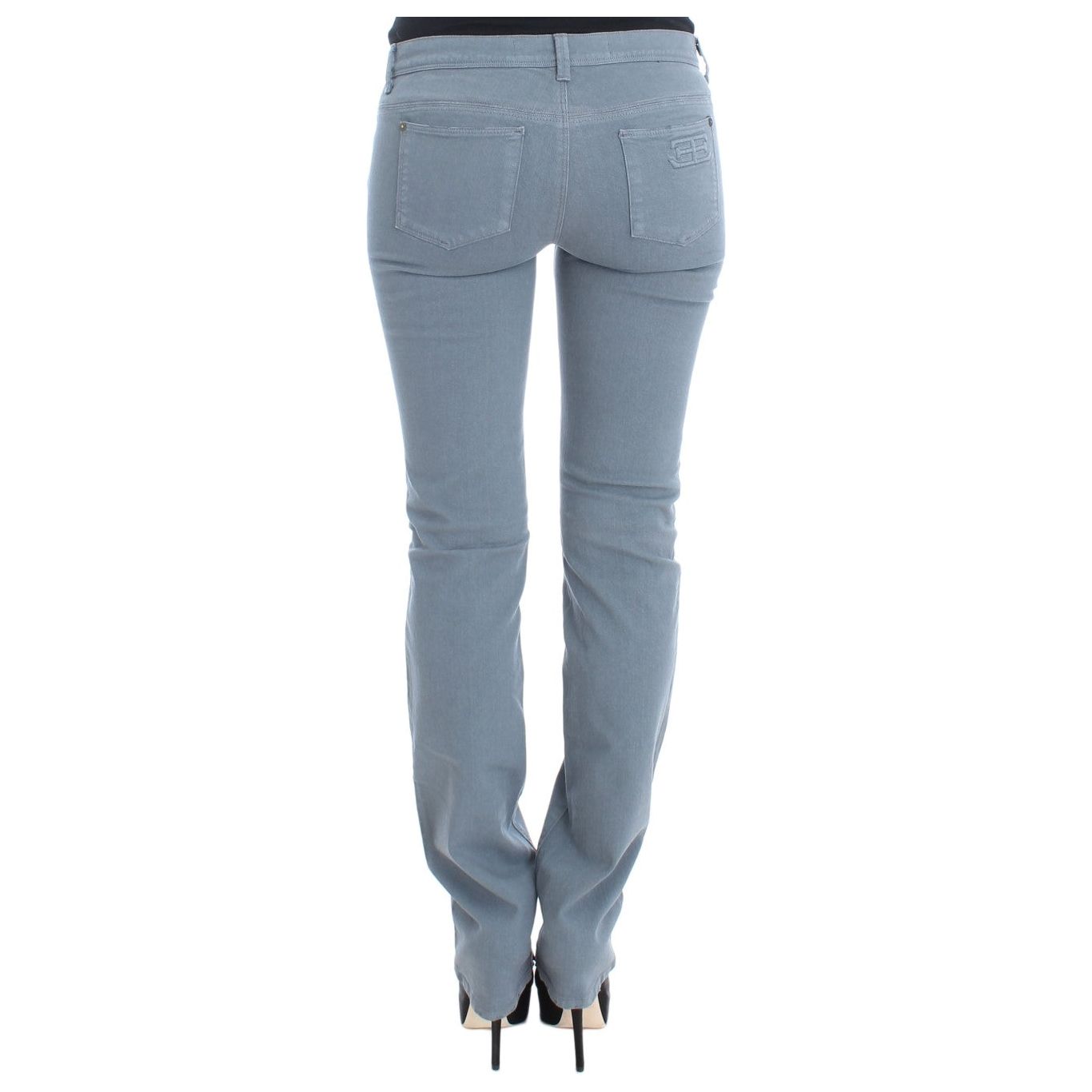 Ermanno Scervino Chic Slim Fit Bootcut Denim Indulgence Jeans & Pants Ermanno Scervino