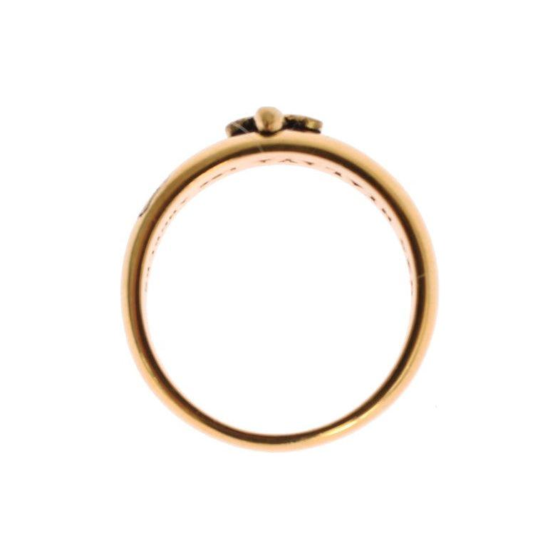 Nialaya Gold Plated 925 Silver Ring