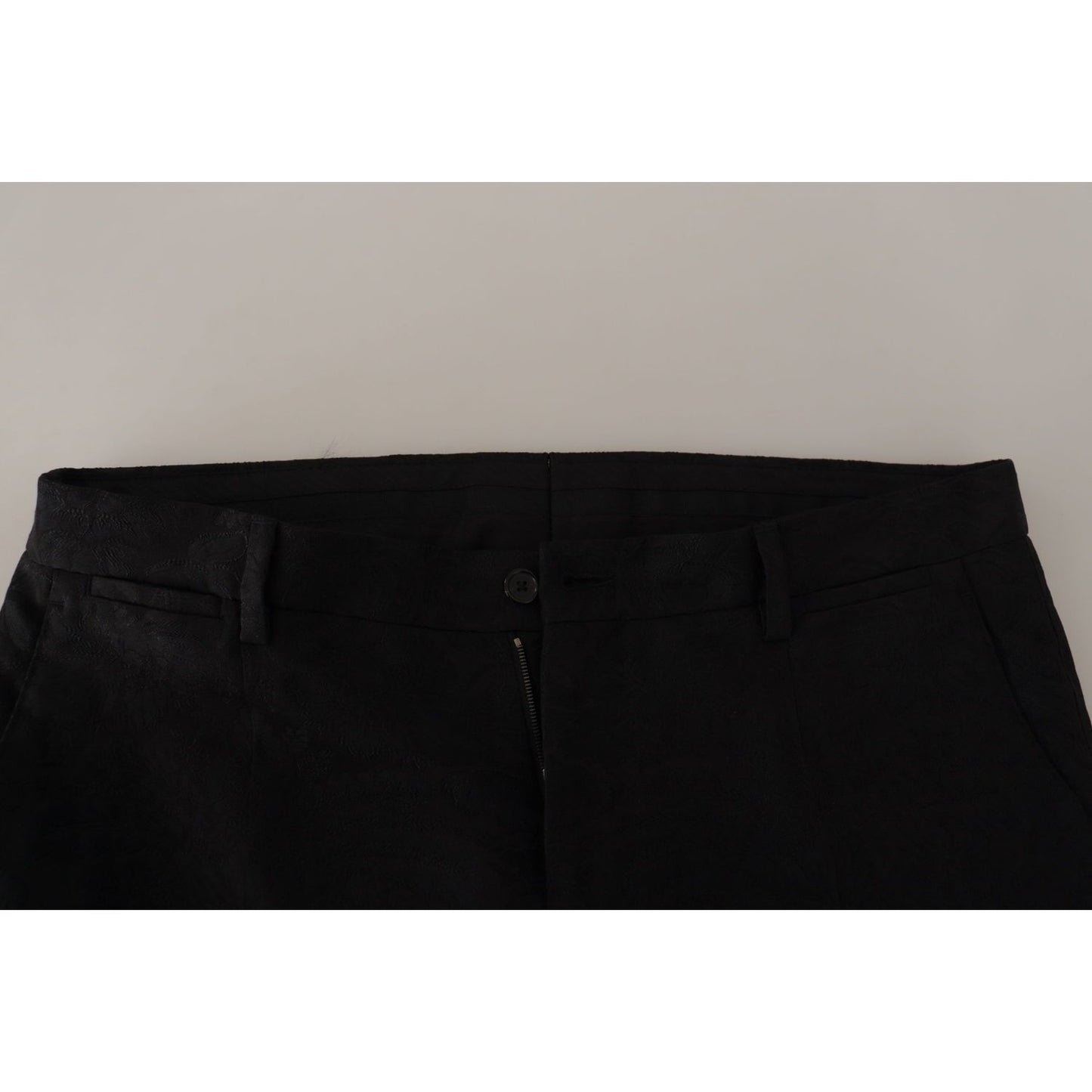 Dolce & Gabbana Black Polyester Formal 2 Piece MARTINI Suit
