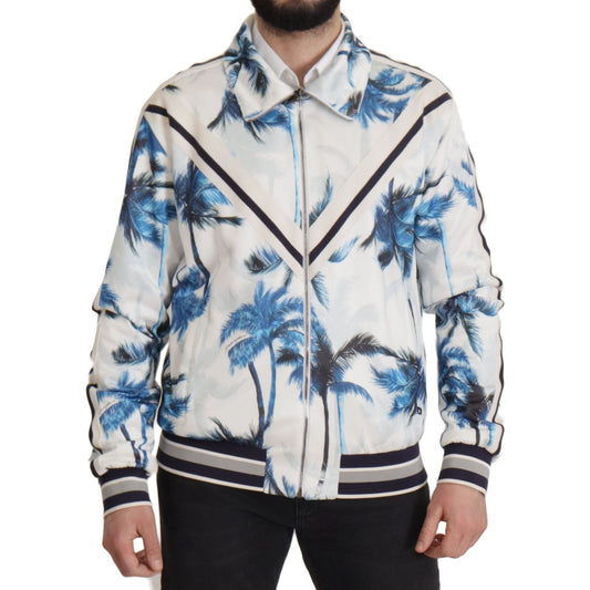 Dolce & Gabbana Chic Multicolor Full Zip Sweater Dolce & Gabbana